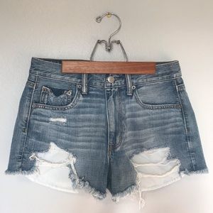 American Eagle vintage high-rise festival shorts
